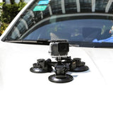 THREE-LEG SUCTION CUP STABILIZATION BRACKET-UlGadget