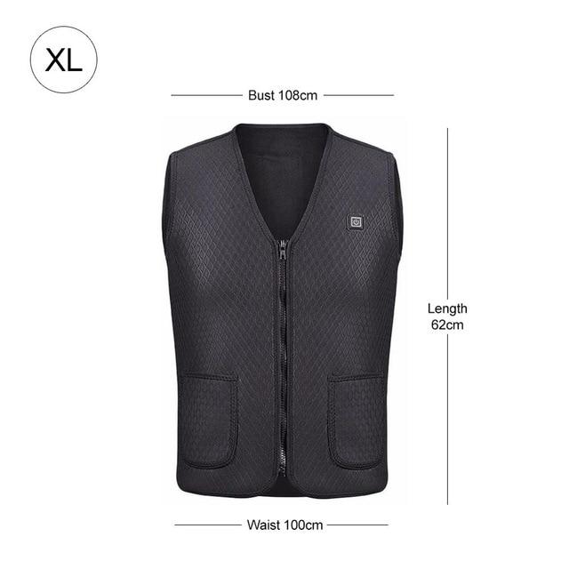 Men's Clothing and Accessories Rechargeable Heat Vest-UlGadget