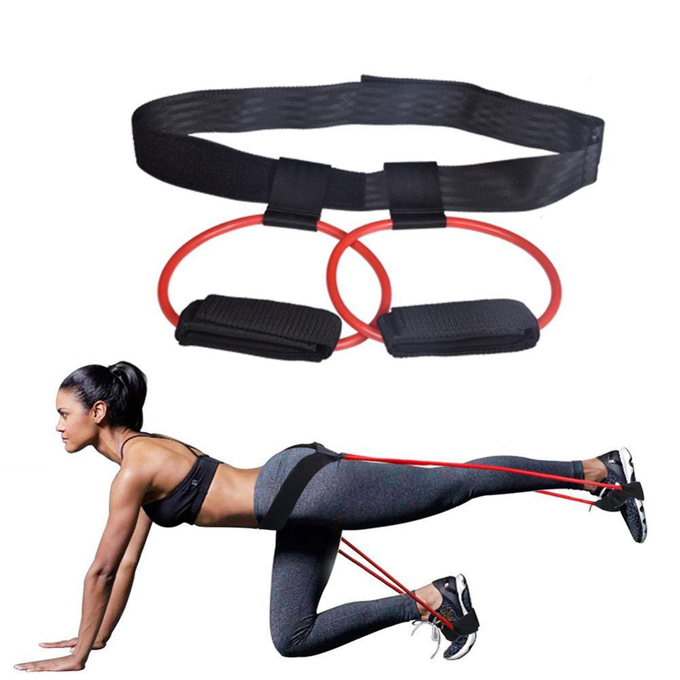 Sports and Entertainment Booty Belt Resistance-UlGadget