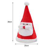 Electric Christmas Hat Santa Hat with Light Sing Illuminated Swing Dancing Function Xmas Party Gifts for Boys Girls-UlGadget