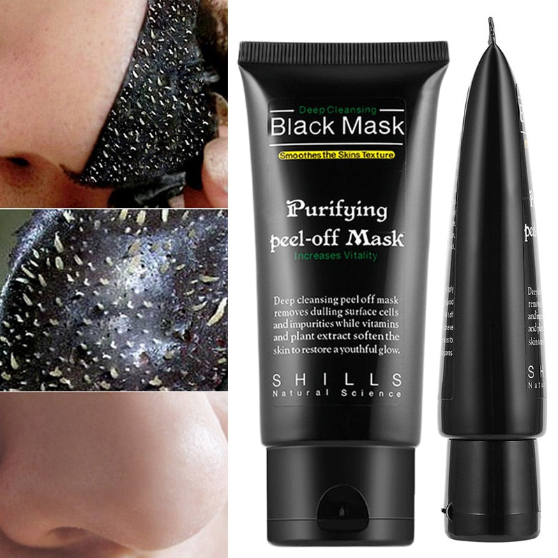 Bamboo Charcoal Purifying Blackhead Remover Deep Cleansing Facial Masks-UlGadget