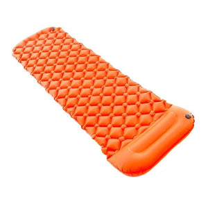 Outdoor Inflatable Camping SLEEPING MATTRESS Protable TPU Moisture-proof Inflation Pad Field With Pillow-UlGadget