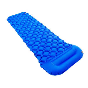 Outdoor Inflatable Camping SLEEPING MATTRESS Protable TPU Moisture-proof Inflation Pad Field With Pillow-UlGadget