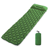 Outdoor Inflatable Camping SLEEPING MATTRESS Protable TPU Moisture-proof Inflation Pad Field With Pillow-UlGadget