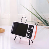 RETRO TV BLUETOOTH SPEAKER MOBILE PHONE HOLDER-UlGadget