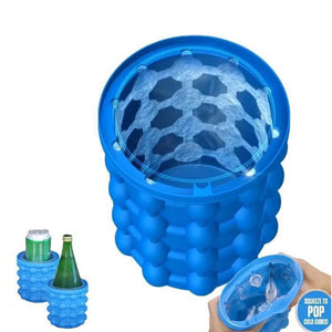 2-IN-1 Silicone Portable Drinking Ice Genie Cube Maker-UlGadget