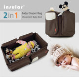 Mother and Kids 3 IN 1 MULTI PURPOSE DIAPER BAG BABY BASSINET-UlGadget