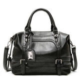 Women Vintage Luxury Large Leather Handbags-UlGadget