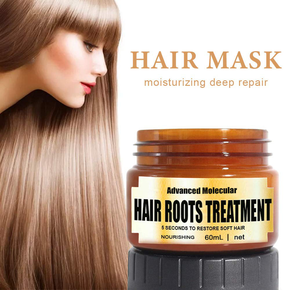 Advanced Keratin Molecular Hair Roots Treatment 5 Seconds Repairs Damage Hair Root-UlGadget