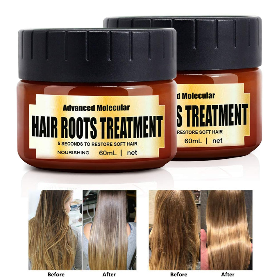 Advanced Keratin Molecular Hair Roots Treatment 5 Seconds Repairs Damage Hair Root-UlGadget