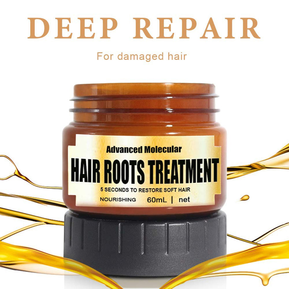 Advanced Keratin Molecular Hair Roots Treatment 5 Seconds Repairs Damage Hair Root-UlGadget