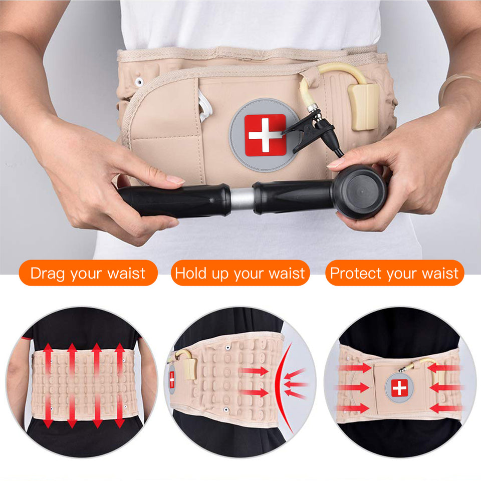 One Size for 29 - 49 inches Waists LUMBAR BACK PAIN RELIEF BELT-UlGadget