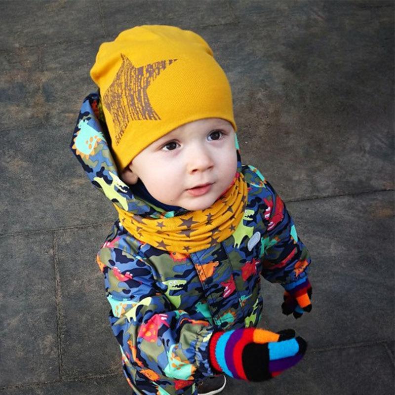 Printed Winter Hat and Scarf Set