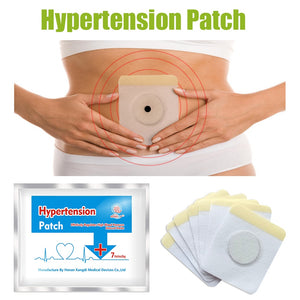 7 Pcs Hypertension Patch Reduce High Blood Pressure Chinese Herbal Medical Plaster