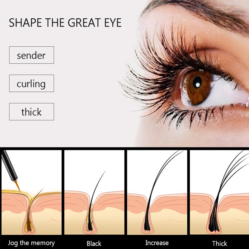 Eyelash Enhancer Eye Lash Rapid Growth Serum Liquid 100% Original 3ml-UlGadget