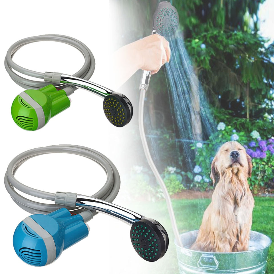 Portable Outdoor Shower Car Washer Cleaner Washing Sprayer USB Rechargeable Home Bath Set Water Pump-UlGadget