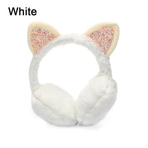 Unicorn Gradient Plush Warm Earmuffs For Kids Soft Muffs Ear-UlGadget