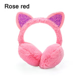 Unicorn Gradient Plush Warm Earmuffs For Kids Soft Muffs Ear-UlGadget