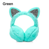 Unicorn Gradient Plush Warm Earmuffs For Kids Soft Muffs Ear-UlGadget