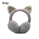 Unicorn Gradient Plush Warm Earmuffs For Kids Soft Muffs Ear-UlGadget