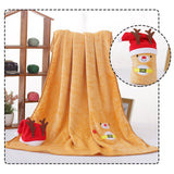 Christmas Gift Cartoon Flannel Blanket Snowman Super Soft Fluffy Blanket Bed Sofa Children Gift-UlGadget