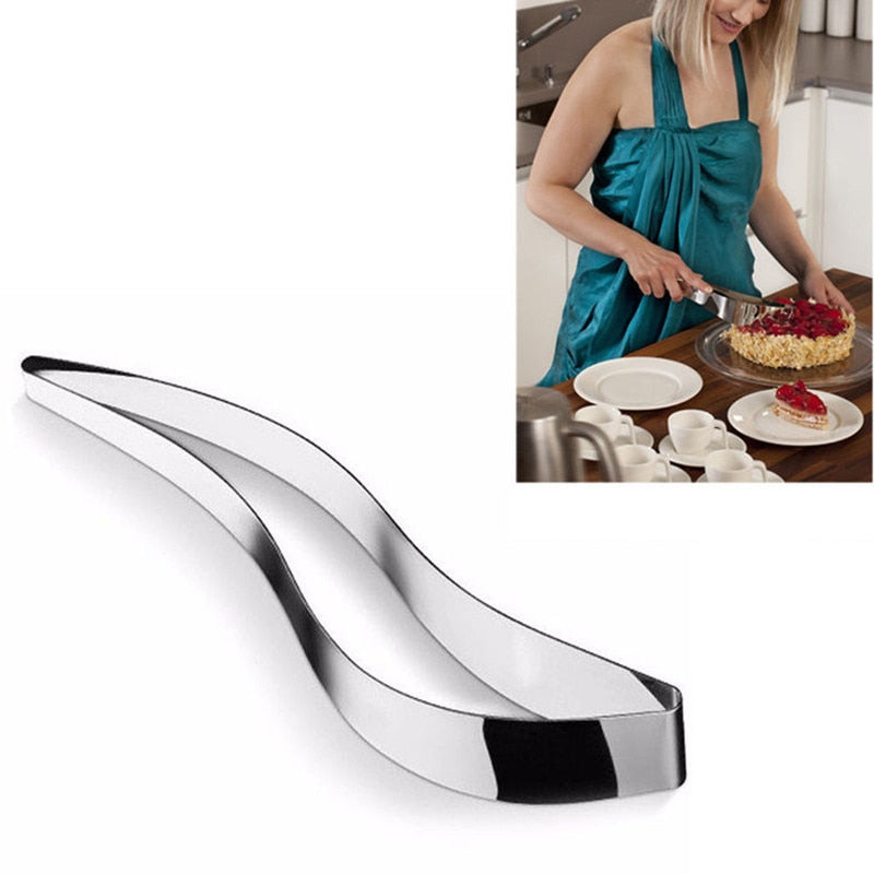 Stainless Steel Cake Slicer Cheese Confectionery Cutter Chocolate Biscuit Knife-UlGadget