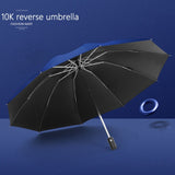 Automatic Men Women Folding Reverse Umbrella Travel Sun Umbrellas Windproof-UlGadget