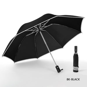 Automatic Men Women Folding Reverse Umbrella Travel Sun Umbrellas Windproof-UlGadget