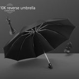 Automatic Men Women Folding Reverse Umbrella Travel Sun Umbrellas Windproof-UlGadget