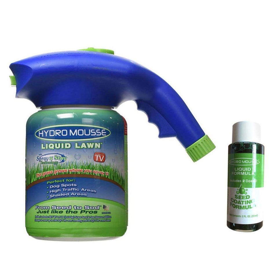 Seed Spray Kettle Lawn Hydro Mousse Household Hydro Seeding System Grass Liquid Device-UlGadget