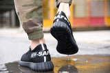 Lightweight Anti-Smashing Steel Toe Air Mesh Breathable Safety Shoes-UlGadget