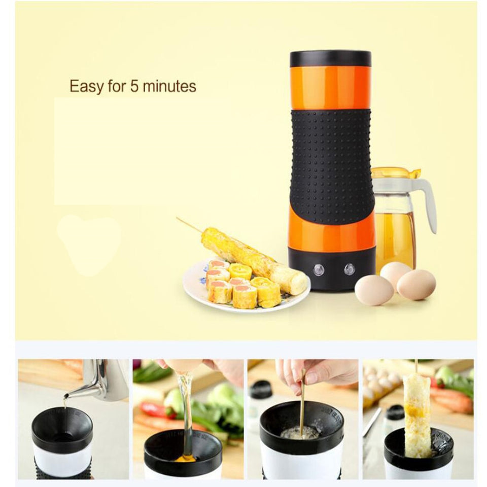 EU Plug 220V Electric Household Automatic Egg Roll Maker Cooking Tool-UlGadget