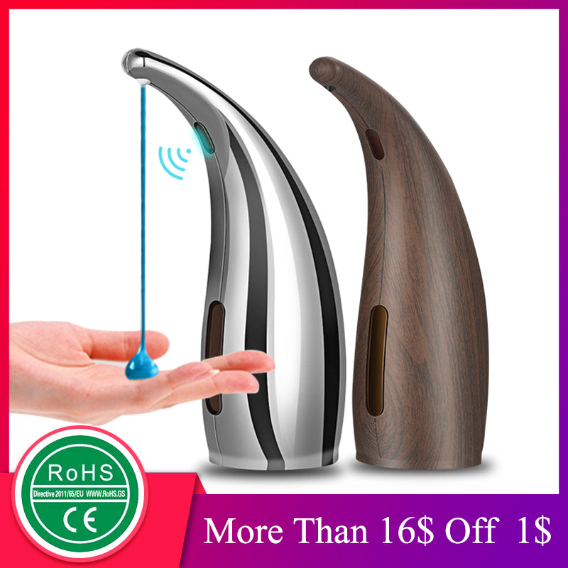 Automatic Soap Dispenser Infrared Smart Sensor Touchless Foam Shampoo Dispensers For Kitchen Bathroom-UlGadget