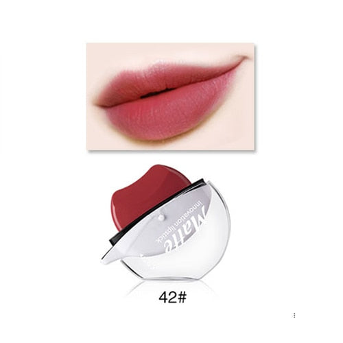 Long Lasting Waterproof Non-Stick Cup Matte Women's Lazy Lipstick-UlGadget