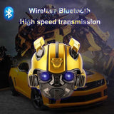 Toys and Hobbies Transformer Bumblebee Wearable Helmet with Bluetooth Speaker-UlGadget