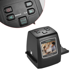 All-In-1 High-Resolution 14MP/22MP Film Scanner HD Convert Photo Slide Scanner-UlGadget