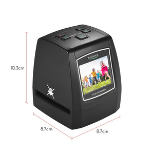 All-In-1 High-Resolution 14MP/22MP Film Scanner HD Convert Photo Slide Scanner-UlGadget