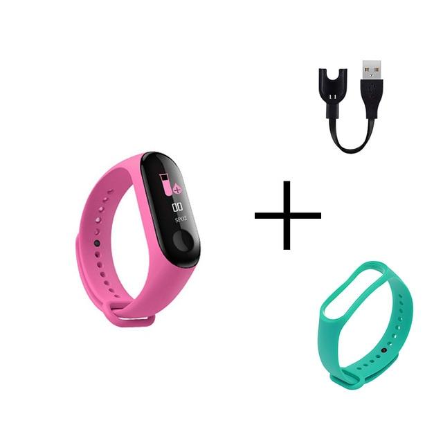 Smart Fitness Watch Bluetooth Bracelet Wristband Heart Rate Monitor With Vibration Reminder-UlGadget