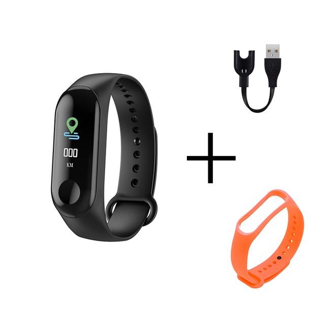 Smart Fitness Watch Bluetooth Bracelet Wristband Heart Rate Monitor With Vibration Reminder-UlGadget