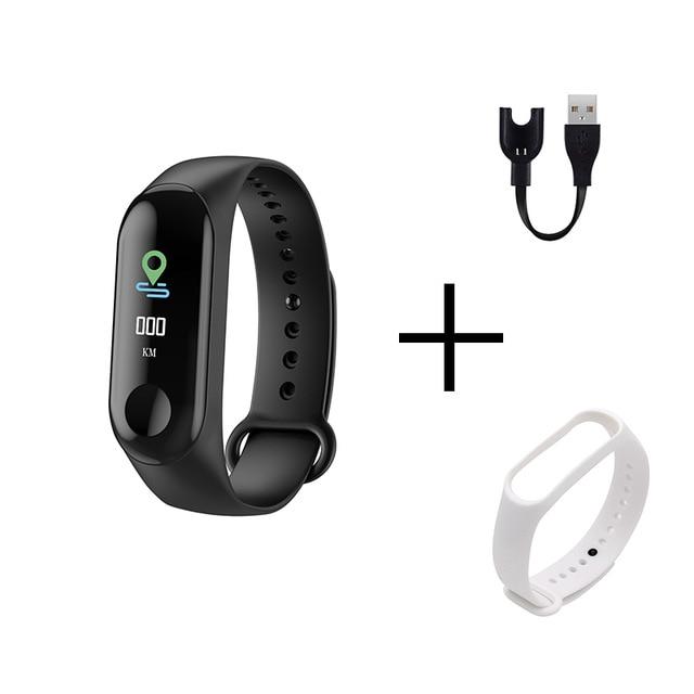 Smart Fitness Watch Bluetooth Bracelet Wristband Heart Rate Monitor With Vibration Reminder-UlGadget