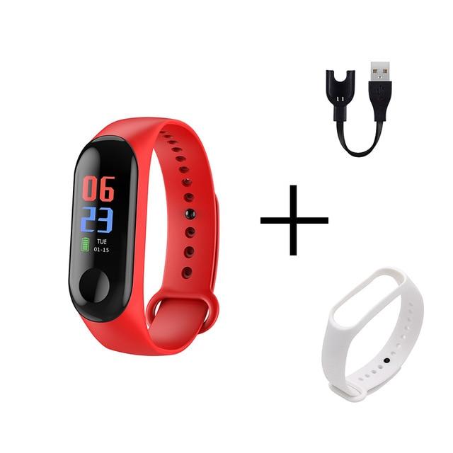 Smart Fitness Watch Bluetooth Bracelet Wristband Heart Rate Monitor With Vibration Reminder-UlGadget