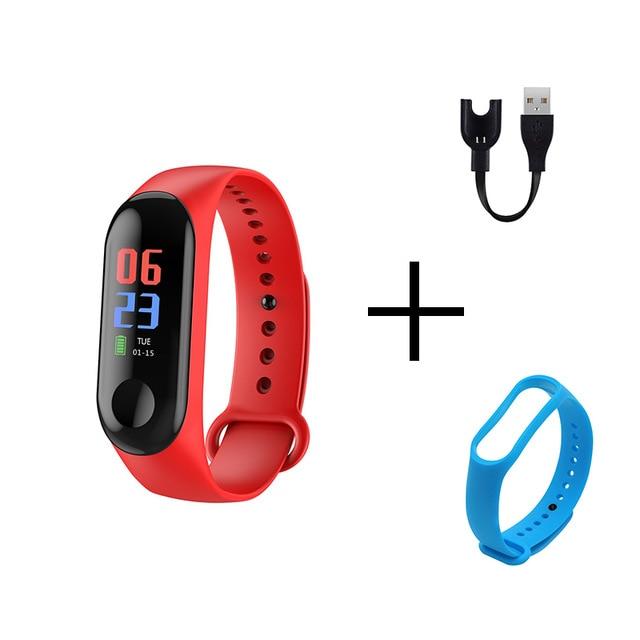 Smart Fitness Watch Bluetooth Bracelet Wristband Heart Rate Monitor With Vibration Reminder-UlGadget