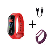 Smart Fitness Watch Bluetooth Bracelet Wristband Heart Rate Monitor With Vibration Reminder-UlGadget