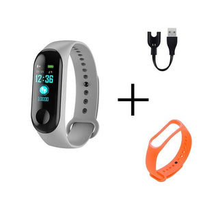 Smart Fitness Watch Bluetooth Bracelet Wristband Heart Rate Monitor With Vibration Reminder-UlGadget