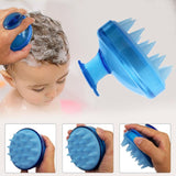 Silicone Hair Scalp Care Wash Massager Brush-UlGadget