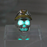 Jewelry and Accessories Glowing Skull Ring-UlGadget