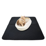 Double-Layer Waterproof Non-slip Pet Cat Litter Mat with Free Shovel-UlGadget