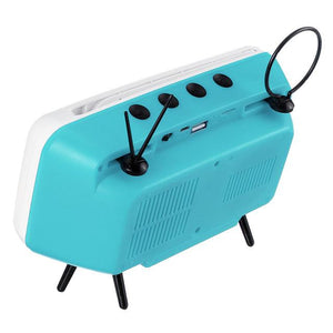 RETRO TV BLUETOOTH SPEAKER MOBILE PHONE HOLDER-UlGadget