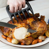 2pcBarbecue Bear Paws Claws Meat Chicken Shredder Pork Handler Carving Forks BBQ Handler Kitchen Forks Tool-UlGadget