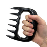 2pcBarbecue Bear Paws Claws Meat Chicken Shredder Pork Handler Carving Forks BBQ Handler Kitchen Forks Tool-UlGadget